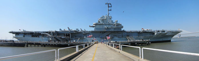 aircraft carrier tour in charleston sc